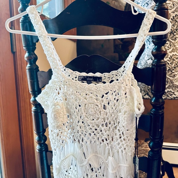 ✨💖 White Crochet Tank Tunic 💖 - Picture 8 of 8